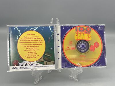 Windows 95 CD ROM Disc 100 Games Smash Win95 1998 Vintage | eBay