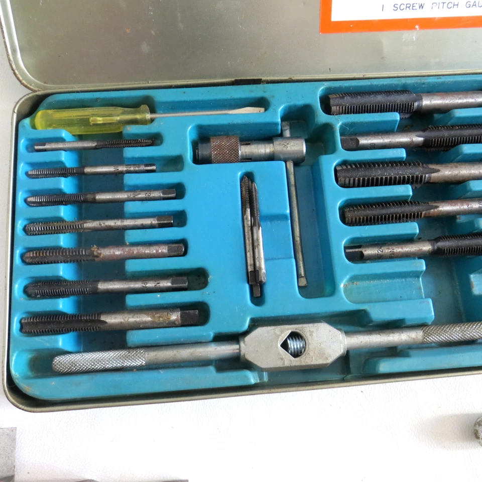 Large Lot of 117 Vintage Tap Die Pipe Threader Machinist Threading Tools - Image 3 of 4