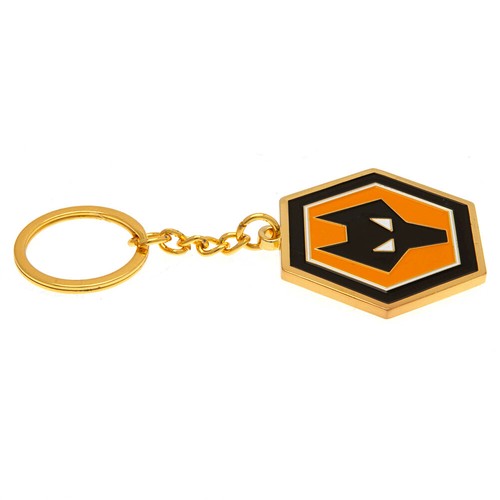 Wolverhampton Wanderers FC Keyring Metal Club Crest NEW SEALED UK STOCK - Picture 3 of 3