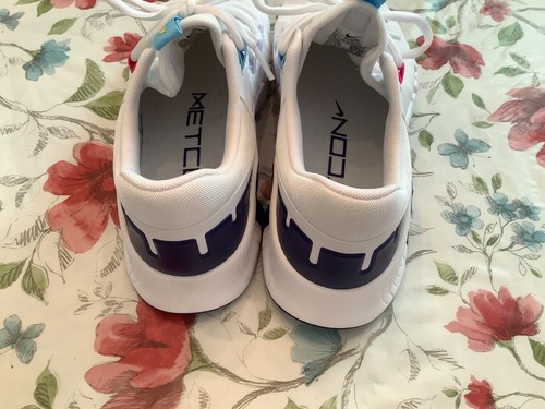 Nike METCON women's sneakers white blue size 8.5 DV3950-103 excellent used - 第 3/6 張圖片