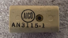 '1 PIECE' - PN# AN3115-1, AN31151  AICO/ AERO INSTRUMENTS CONNECTOR, RECEPTACLE