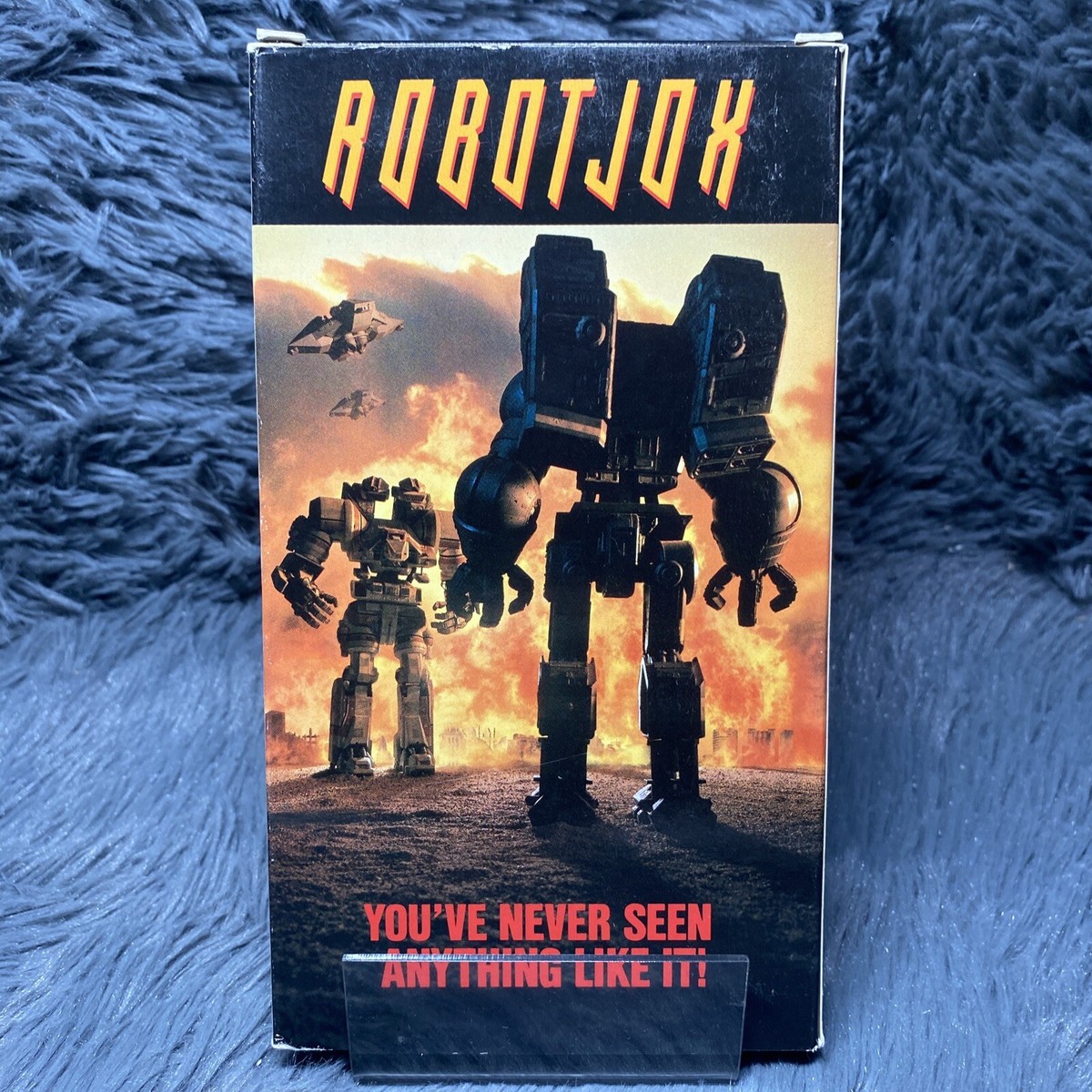 Robot Jox VHS 1991 Promo Screener Vintage Movie Post Apocalypse