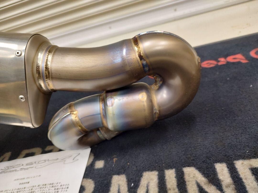 HONDA CBR1000RR SC59 08〜 Yamamoto Racing Titanium Slip On Muffler