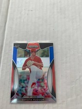Dakota Hudson 2019 Prizm Rookie Red White & Blue Prizm Card #53