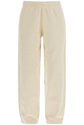 パンツ BURBERRY Logo joggers Beige 8103500 Joggers with logo patch BURBERRY Woman Tg. L 8103500 A4186
