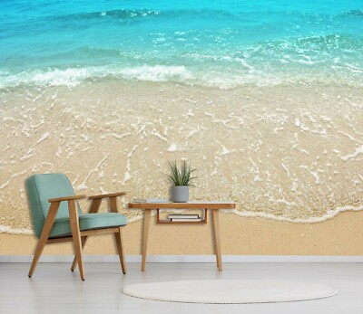 3D Sea Wave Spray Beach 26931NA Wallpaper Wall Murals Removable Wallpaper Fay