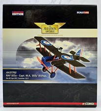 Corgi AA37702, RAF SE5a, Capt. W.A. Billy Bis...