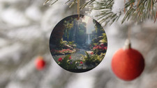 Garden and Waterfall Ornament