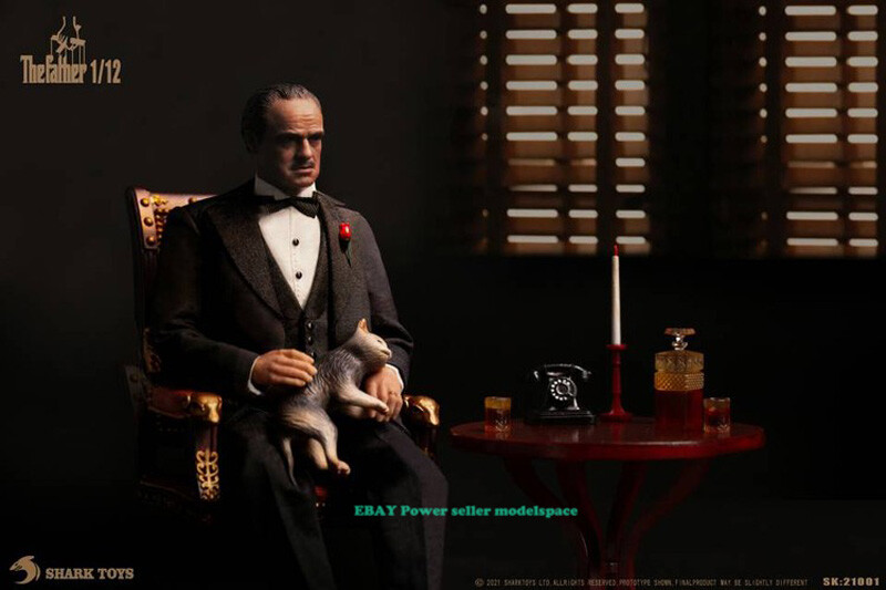 SHARK TOYS ゴッドファーザー Godfather 1/12 フィギュア 1/12 SHARK TOYS Godfather Vito Corleone Action Figure