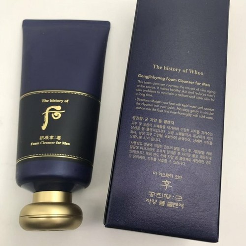 WHOO Gongjinhyang Foam Cleanser For Men 180ml Pore Sebum Control EXPRESS SHIP - Bild 6 von 6
