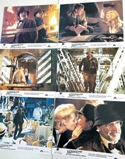 INDIANA JONES AND THE LAST CRUSADE - 6 ORIGINAL VINTAGE czech Lobby card SET!!!