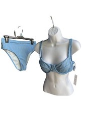 Cupshe Blue Bikini Set Swimsuit Size M