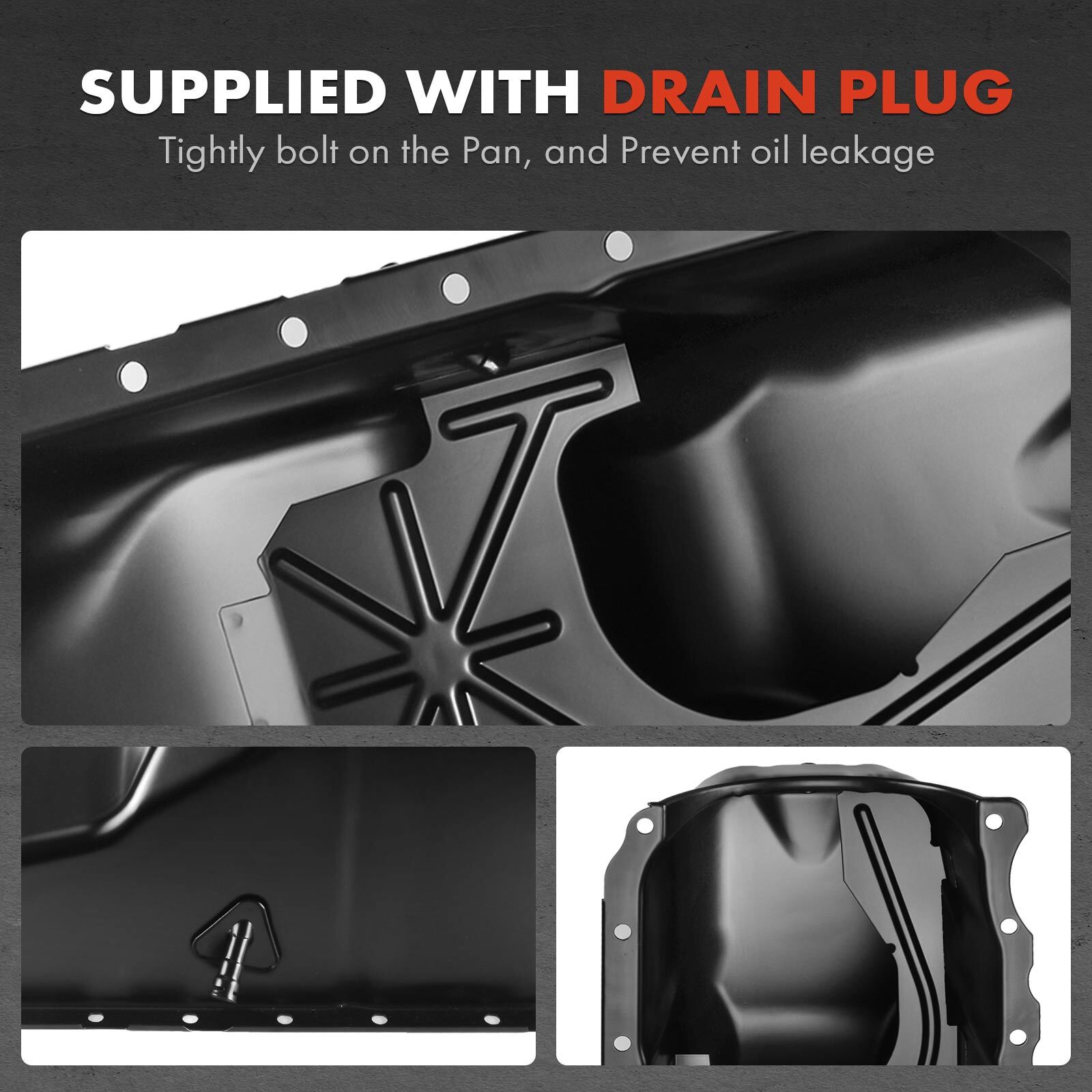 Engine Oil Pan for Chevrolet GMC C/K1500 2500 3500 Express 3500 Savana