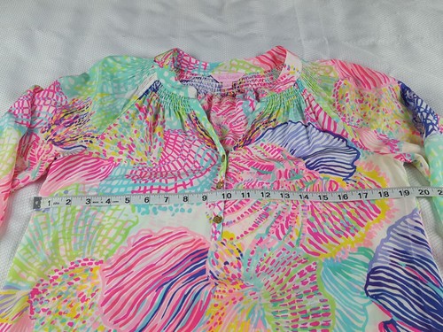 Lilly Pulitzer Amelia Island Roar of The Seas Tunika Oberteil Damen Größe Small - Bild 3 von 13