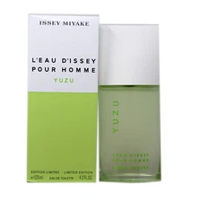 ISSEY MIYAKE L'EAU D'ISSEY YUZU POUR HOMME EAU DE TOILETTE SPRAY 125ML LTD EDI