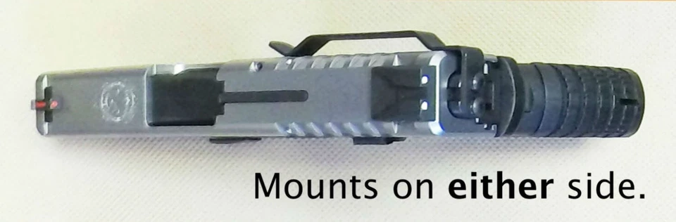 SPRINGFIELD XDS 45 CLIPDRAW Holster Belt Clip Waistband Conceal Black Conceal - Image 4 of 4