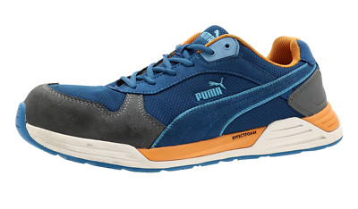 PUMA Z1249* Mens Blue Safety Frontside Low EH Work Shoes Size 12 M