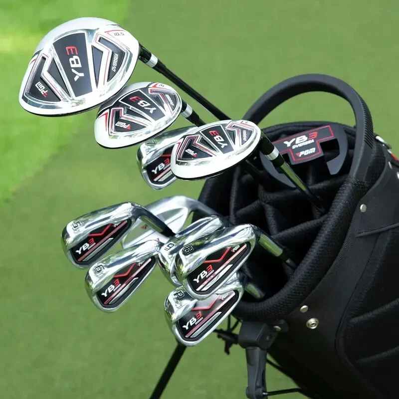 Juegos completos de palos de golf de ultramar para hombre - 11 piezas - 2 madera (#1,3), 1 grafito Foto 3 de 4