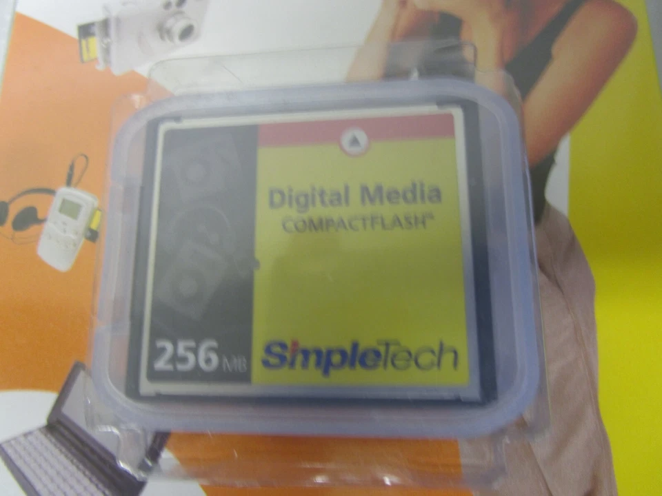Simple Tech 256 MB Compact Flash Memory Card P/N GAT-CF/256 - Sealed - Image 4 of 4