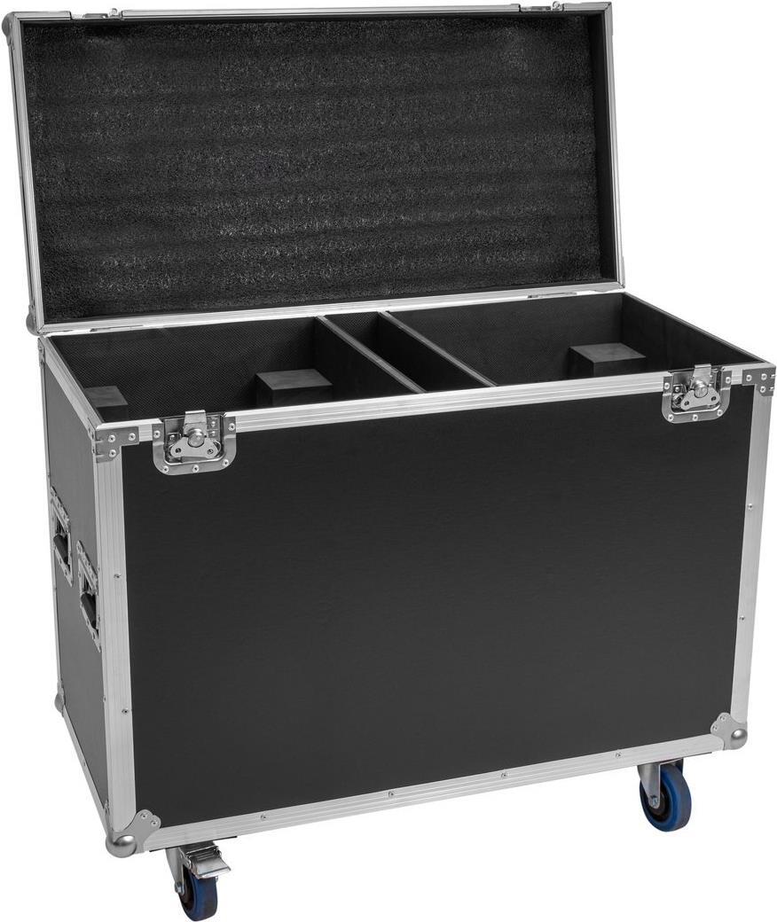 ROADINGER Flightcase 2x IP TMH-H760 mit Rollen (31001068)
