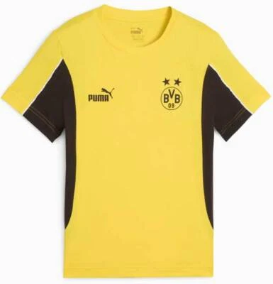 Puma BVB Kinder T-Shirt Borussia Dortmund Jersey BVB09 ftbArchive Tee Jr.128-176