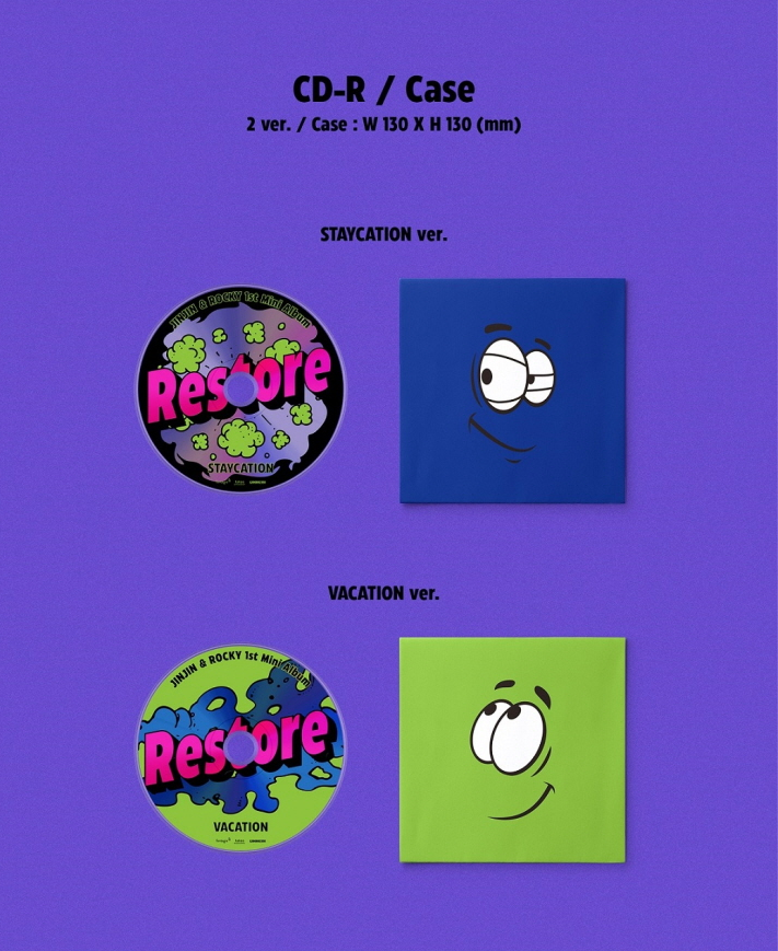 ASTRO - Restore (1st Mini Album) Random 1 Cover + Store Gift Photo