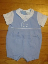 VTG Mothercare Dressy Romper Size 9 Months USA MADE