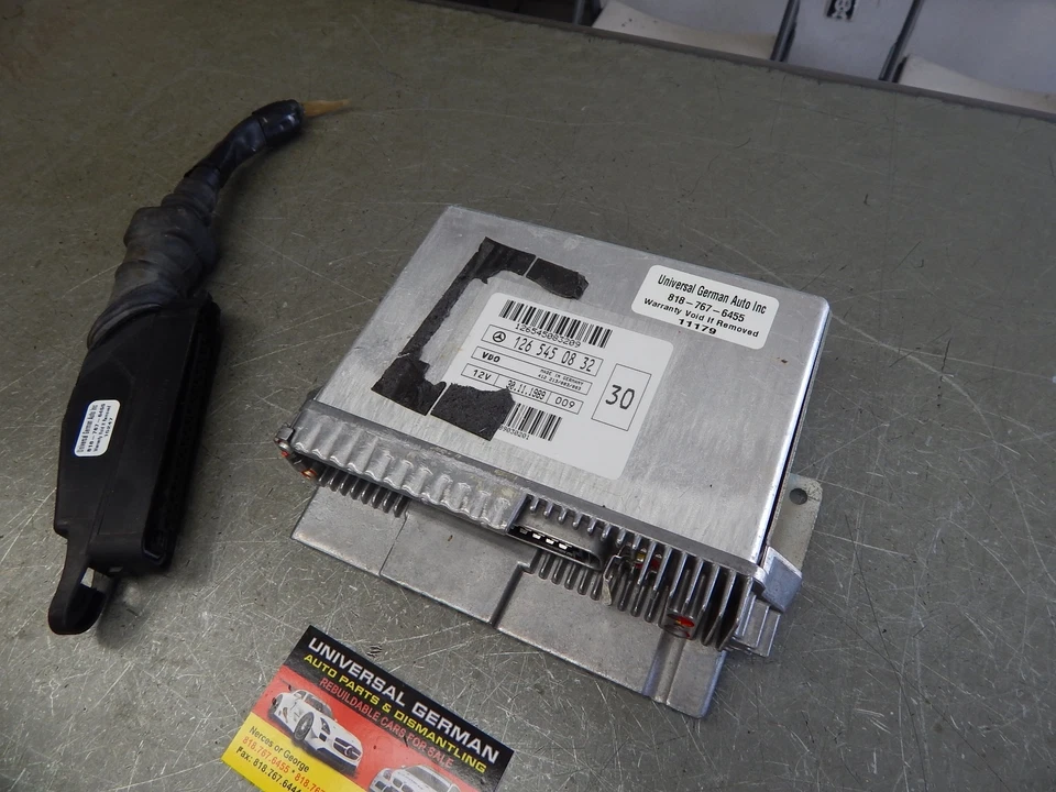 Módulo de unidad de control EGAS ECU 126 560SEC / 500SEC 1265450832 EUROPEO Foto 2 de 4