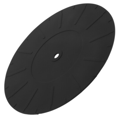 Anti-Rutsch Plattenspieler-Matte Aus Silikon – 30,5 Cm Durchmesser, Für Alle Plattenspieler