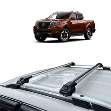 Roof Racks Crossbars Lockable Aluminum For Nissan Frontier 2005-2021 Pair 220 lb
