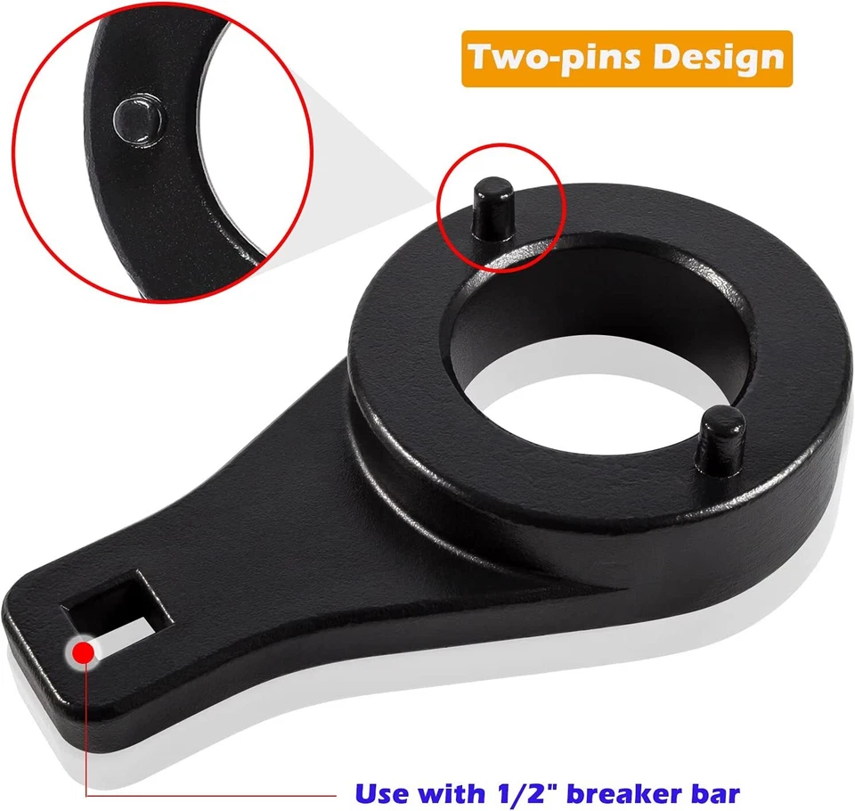 Herramienta de sujeción de polea amortiguador armónico soporte cigüeñal para Toyota Tacoma 4 Runner Foto 4 de 4