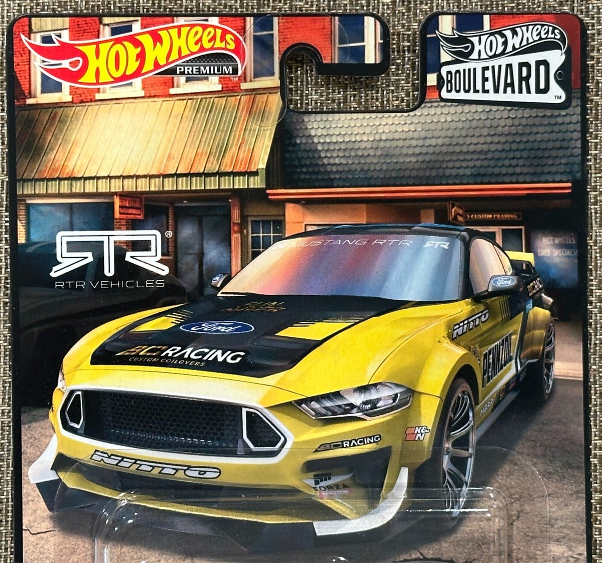 Hot Wheels Boulevard '18 Ford Mustang RTR Spec 5,Free Shipping