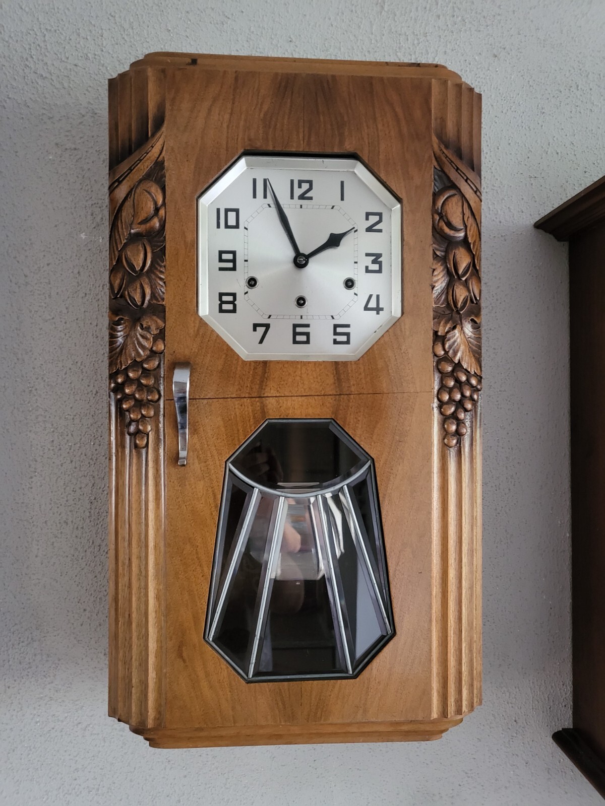 Junghans HAU (HamburgAmerikanische Uhrenfabrik) Westminster wall clock