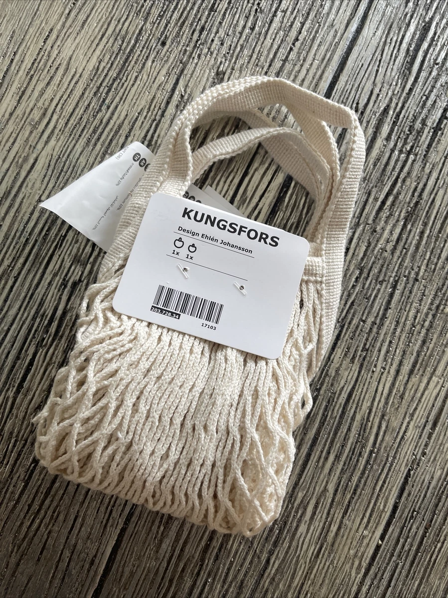 KUNGSFORS Mesh bag, set of 2, natural - IKEA