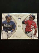 2018 Topps On Demand Dynamic Duals - #YG6 Ronald Acuña Jr. & Juan Soto RC SP