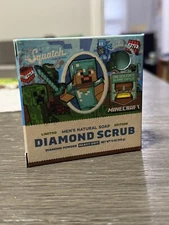 Dr. Squatch Limited Edition 5oz Bar Men's Natural Soap DIAMOND SCRUB Minecraft !