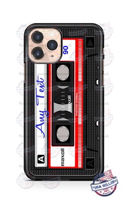 RETRO AUDIO CASSETTE MAXOLL TAPE Cover iPhone 15 Samsung S23FE Google Pixel 7a