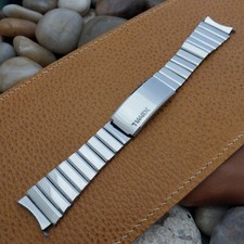 1970s Timex Stainless Steel 19mm Classic nos ...