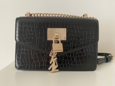 DKNY Elissa Clutch - schwarz - exzellenter Zustand