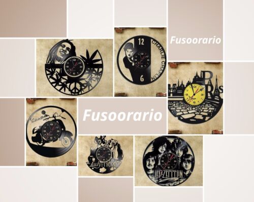 Orologio disco vinil clock disco in vinile gatti bis - Foto 2 di 9