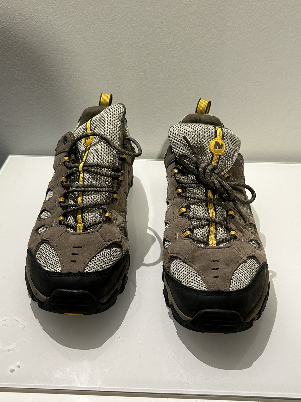 Scarpe da trekking Merrell Ridgepass basse impermeabili maulder vecchie oro da uomo CC2