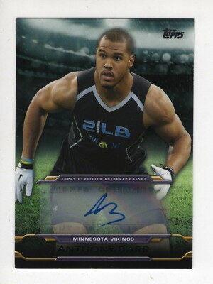 ANTHONY BARR 2014 Topps Autograph RC!