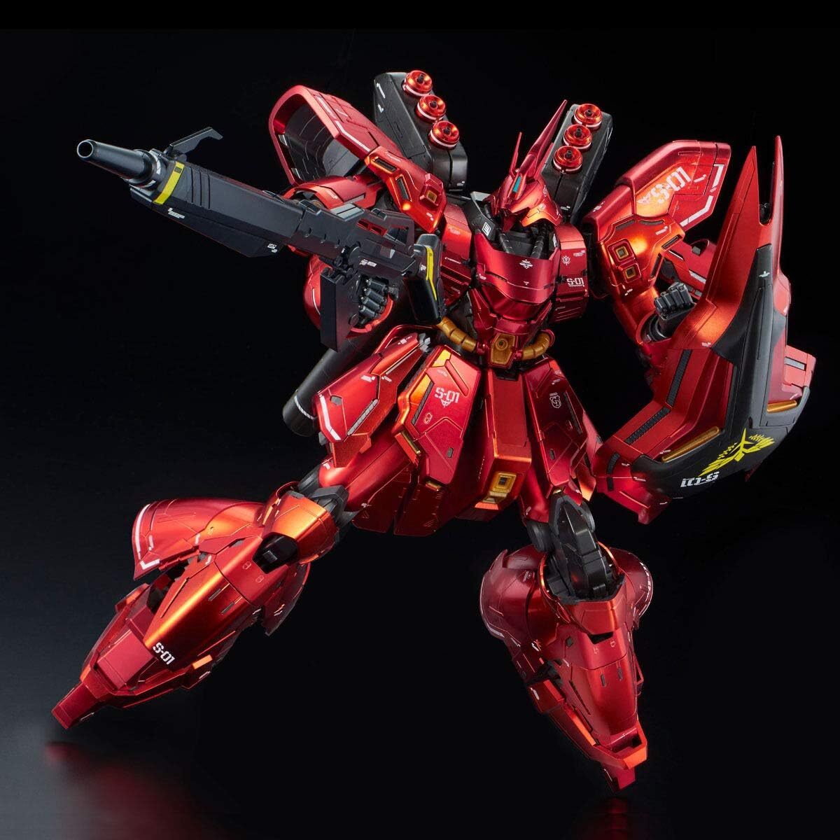 【美品】asobi FACTORY Graceful NEO Gundam Base Limited MSN-04 Sazabi Ver.Ka Special Coating Model Kit