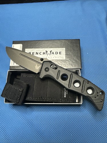 Benchmade 275GY-1 Manual Adams Black Plain Edge