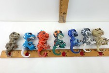 WowWee Fingerlings Lot of 7 Untamed Dinosaur Interactive T-Rex Raptor
