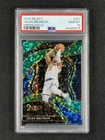 2023-24 Panini Select Jalen Brunson #207 Courtside Green Disco /5 PSA 10 POP 2