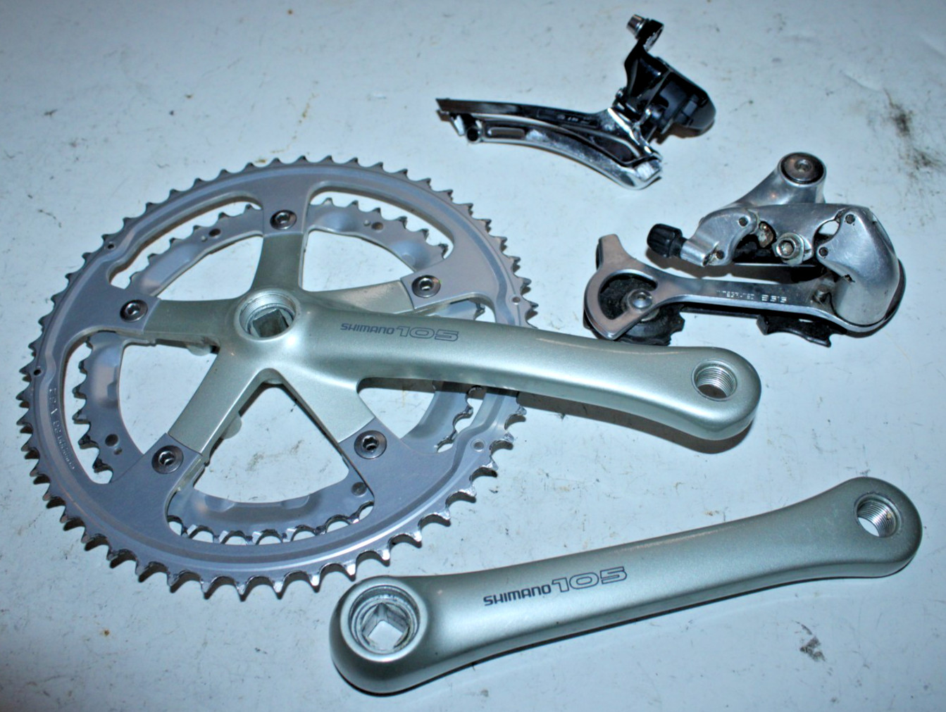 Shimano 105 STX-RC Groupset Triple Crankset 170mm 42/52t FD-5700 RDMC38  FC-1057