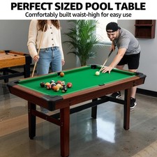Mini Billiard Game Table, Pool Table Set, Mini Pool Table for Family, Party