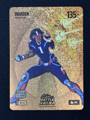 2026 Bo Jackson Battle Arena CAM WARD Warden Rookie Icon Battle Foil Orange Fire