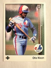 1989 Upper Deck #480 Otis Nixon Montreal Expos Baseball Card NM